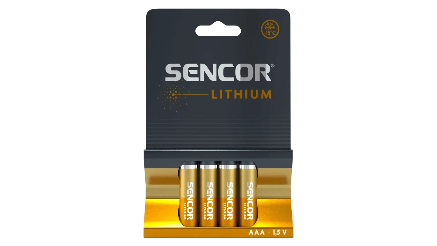 Balenie bat&eacute;ri&iacute; Sencor SBA FR03 4BL AAA Li