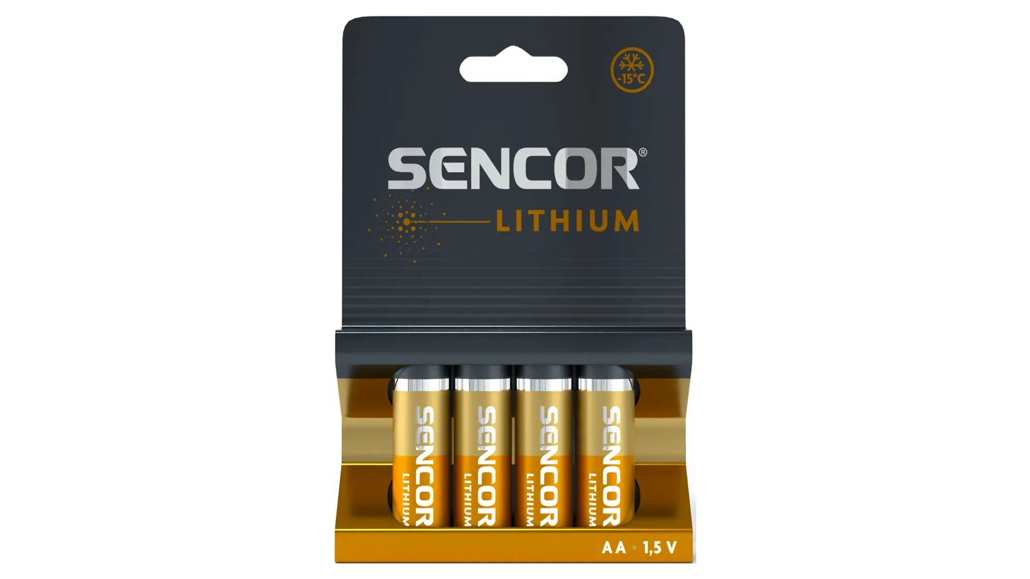 Balenie bat&eacute;ri&iacute; Sencor SBA FR6 4BL AA Li