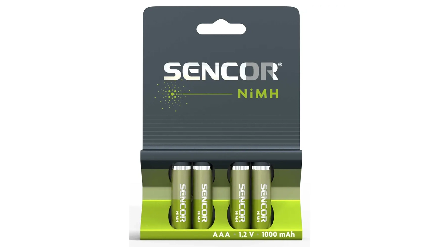 Baterie Sencor SBA HR03 4BP AAA NiMH 1000mAh