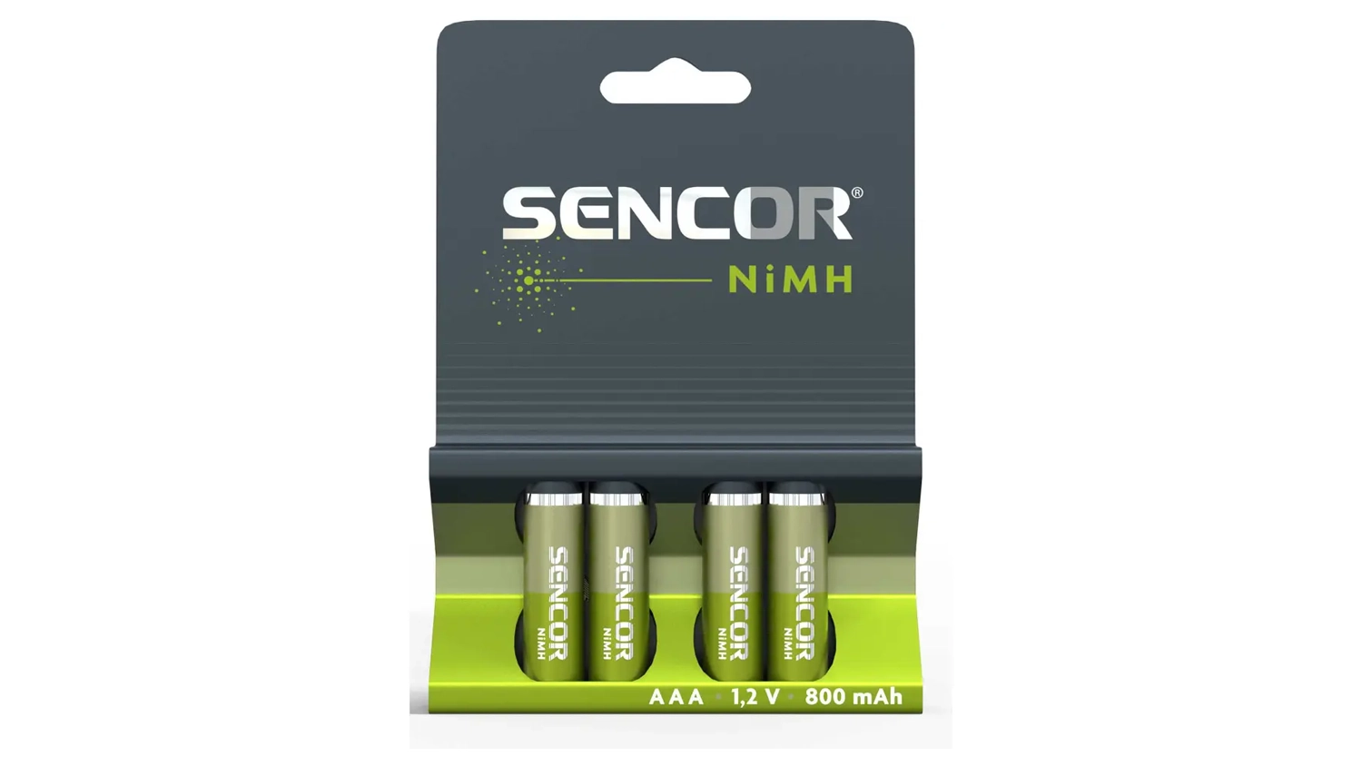 Baterie Sencor SBA HR03 4BP AAA NiMH 800mAh