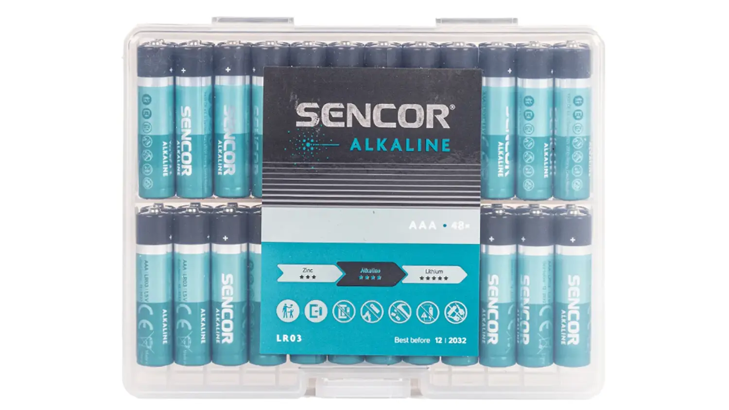 Sencor SBA Alkaline Batteries