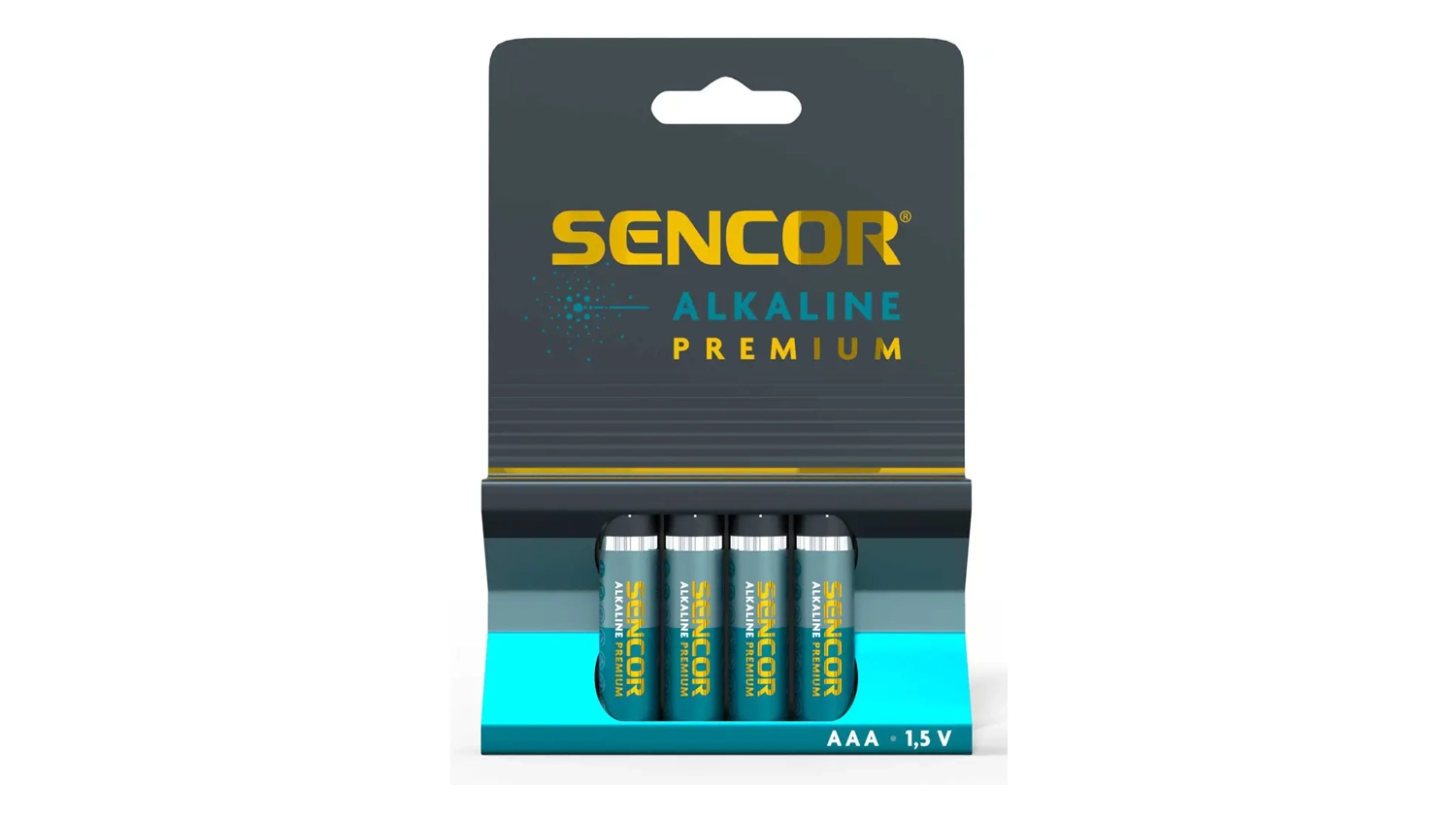 Balenie batérií Sencor SBA LR03 4BP AAA Alk Premium