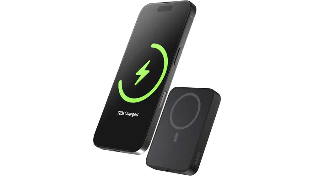 Telefon se nabijí z powerbanky Spello_02