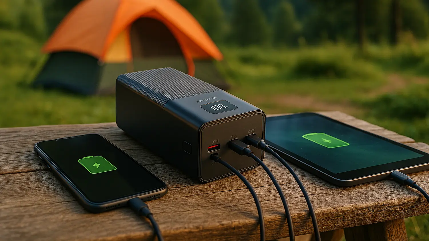 Powerbanka nabíjajúca viac zariadení naraz