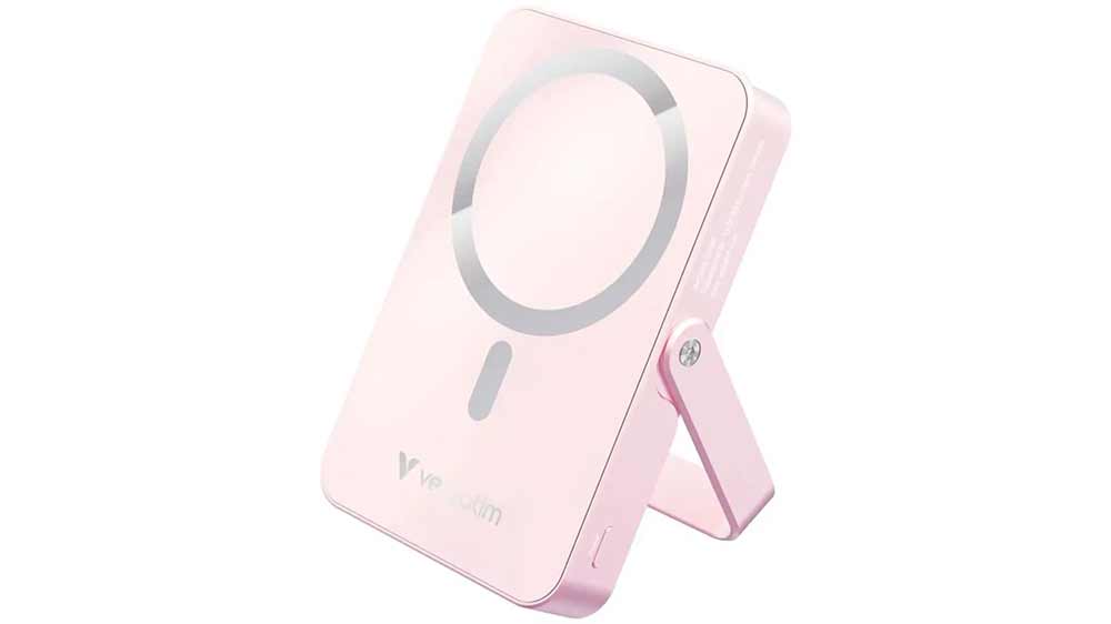 Powerbanka Verbatim Charge 'n' Go se stojánkem (32267), 10 000 mAh, růžová_01