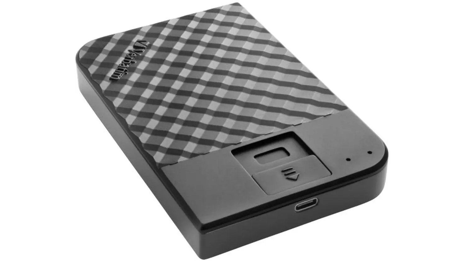 Předn&iacute; strana extern&iacute;ho HDD Verbatim Store 'n' Go