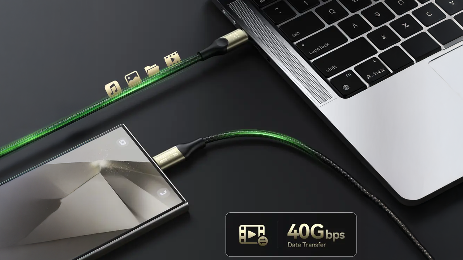 USB-C kabel Voltme Powerlink Utron Series 240 W