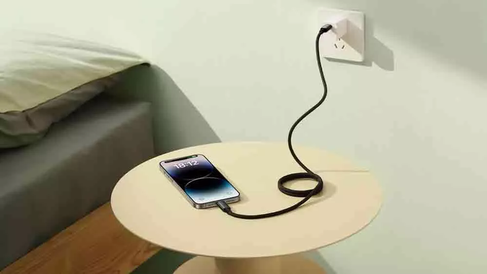 Kabel Baseus Magnetic USB-C/Lightning 1m 20W nabíjející mobilní telefon_02
