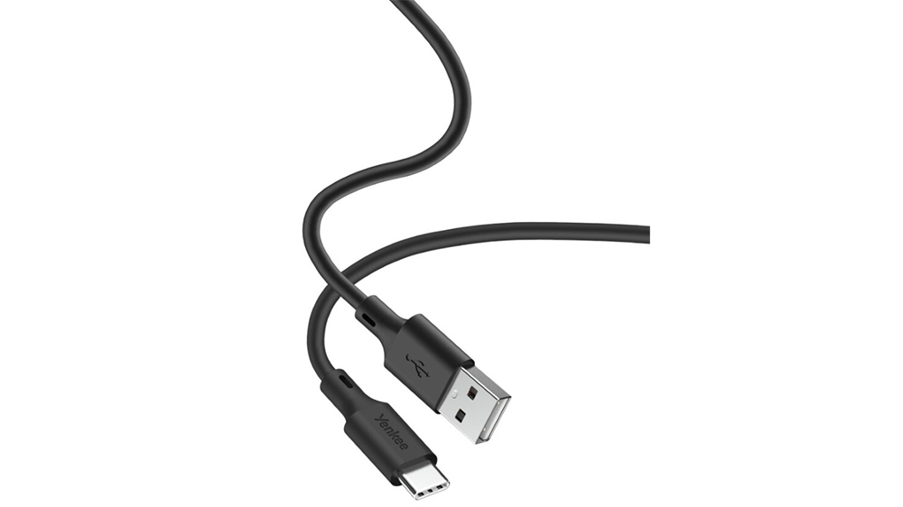 Kabel USB A-C YENKEE YCU 315 BK SILIC