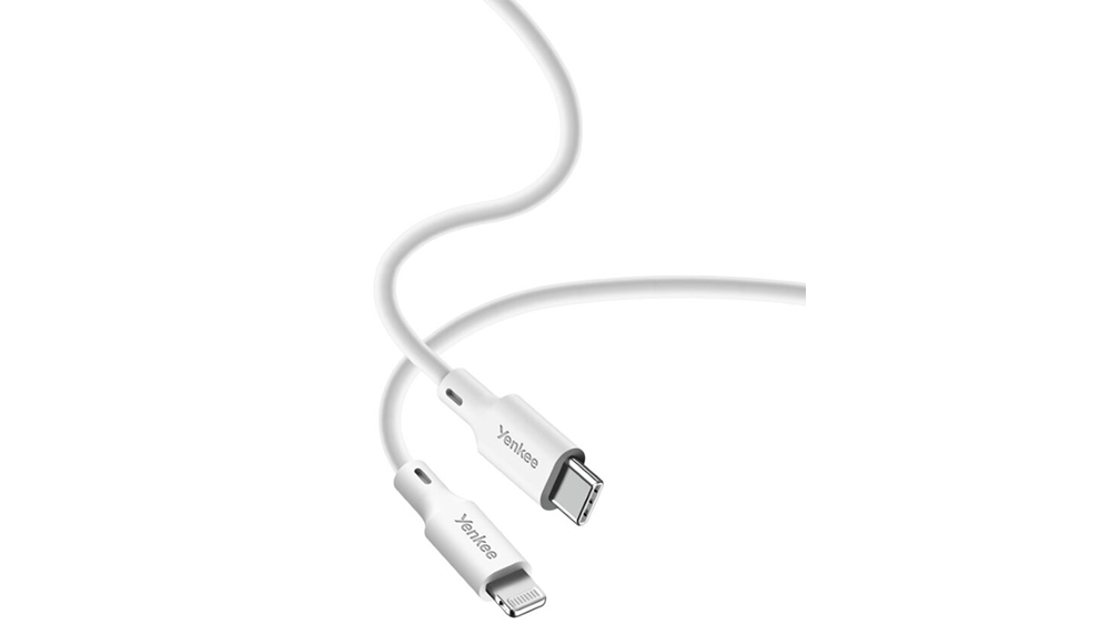 Kabel USB C YENKEE YCU 635 WH SILIC MFi