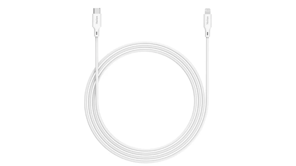 Kabel USB C YENKEE YCU 635 WH SILIC MFi