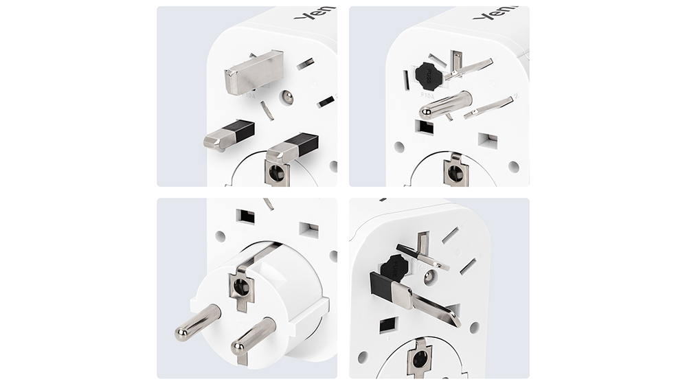 Univerzální cestovní adaptér YENKEE YAT UN1 VIGO