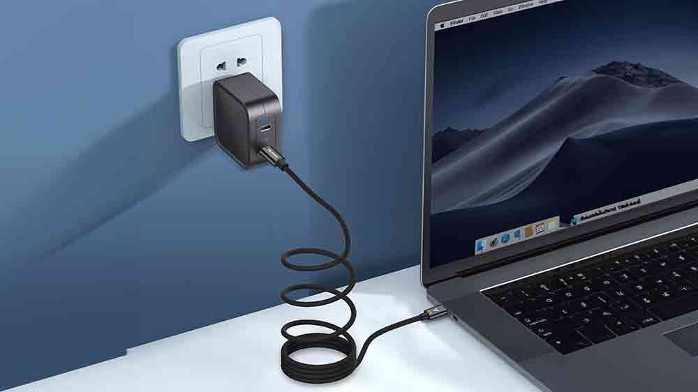 Magnetický kábel Yenkee YCU 02BK CC nabíja notebook_02