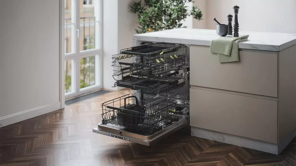 Plně integrovaná myčka Asko DFI778UXXL v kuchyňské lince_02
