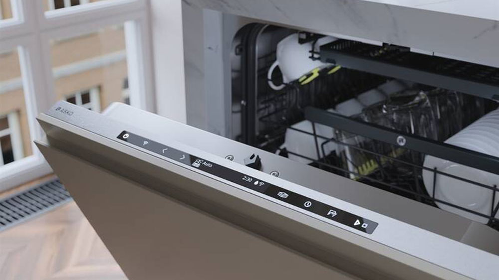 Ovládací panel vestavné myčky ASKO_06