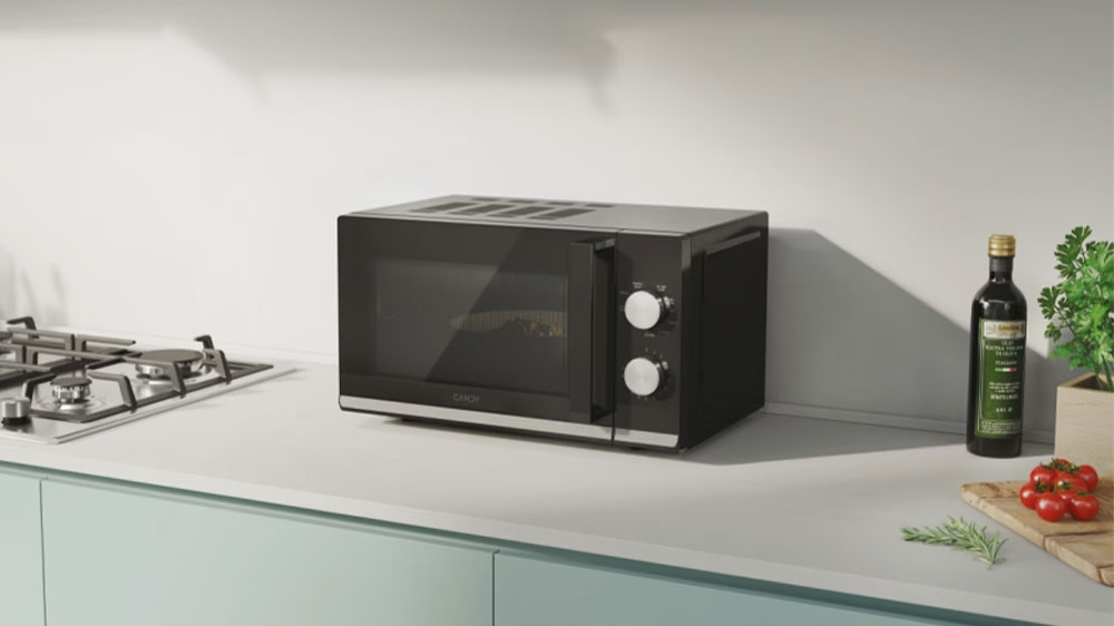 Mikrovlnná trouba CANDY CMG20TNMB na kuchyňské lince_02