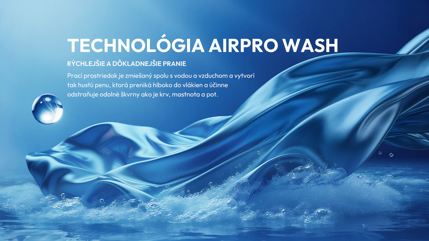 Grafika k technol&oacute;gii AirPro Wash
