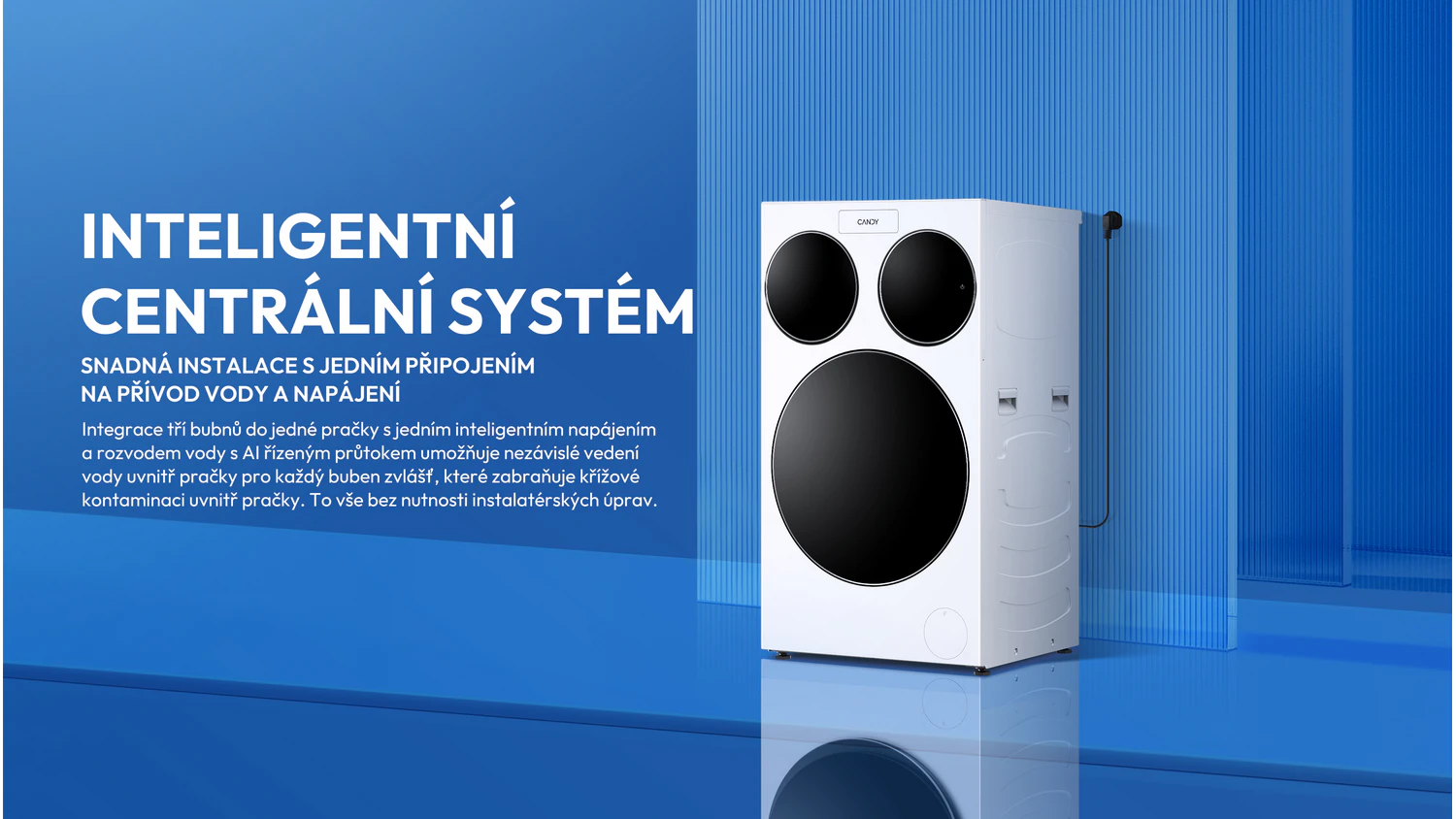 Grafika k inteligentnímu centrálnímu připojení