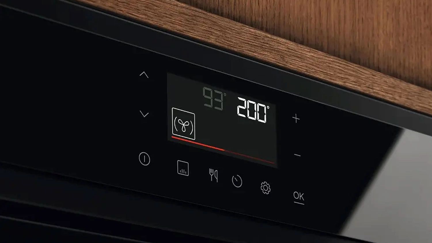 Dotykové ovládání trouby Electrolux