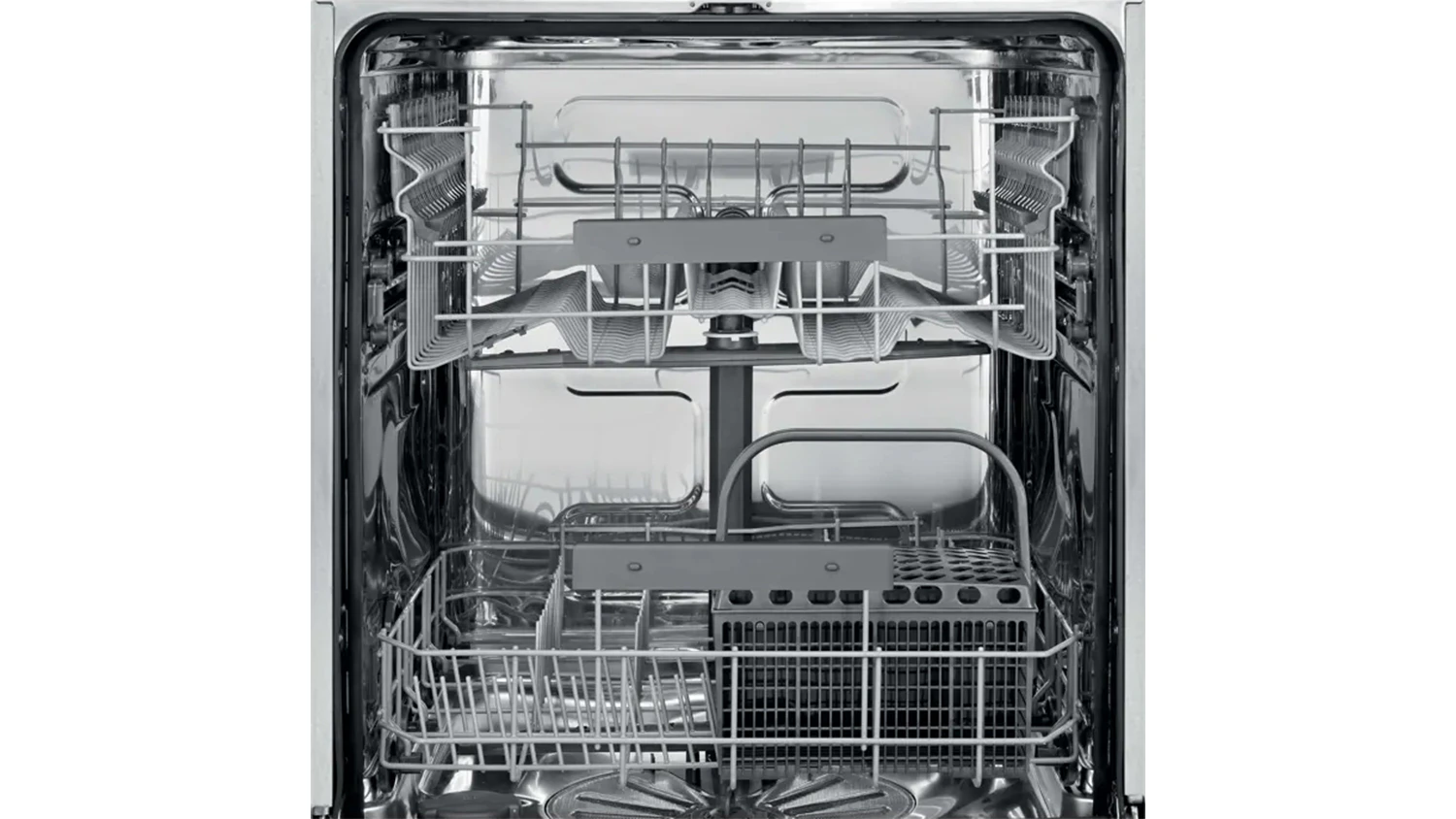 Naskl&aacute;dan&eacute; n&aacute;dob&iacute; v myčce Electrolux E52ID100SX