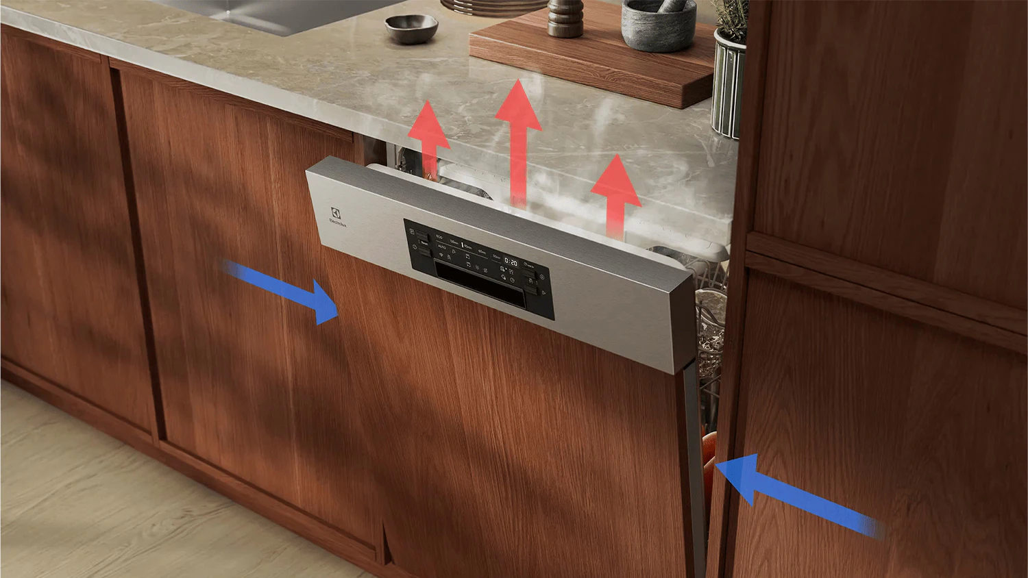 Myčka nádobí Electrolux E62ID110SX se sušením AirDry