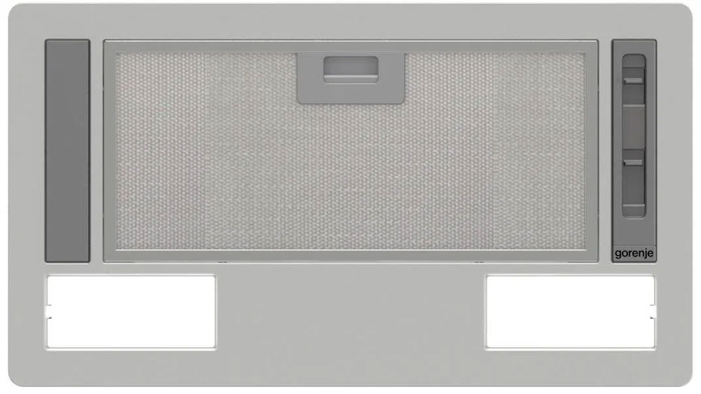 Integrovaná digestoř Gorenje BHI611ES pohledem zespoda_03
