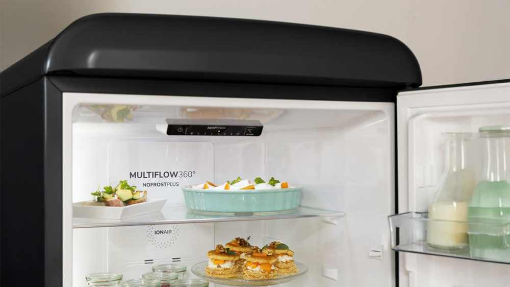 Ventilační systém MultiFlow 360° v kombinované lednici Gorenje ONRK619DBK_05