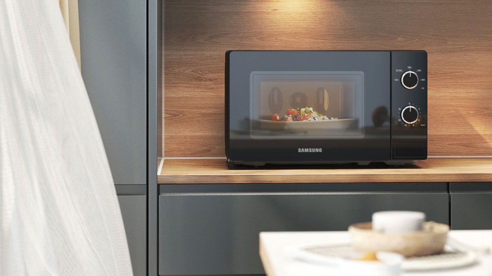 LED osvětlení mikrovlnné trouby Samsung MS20A3010AH/EO_03