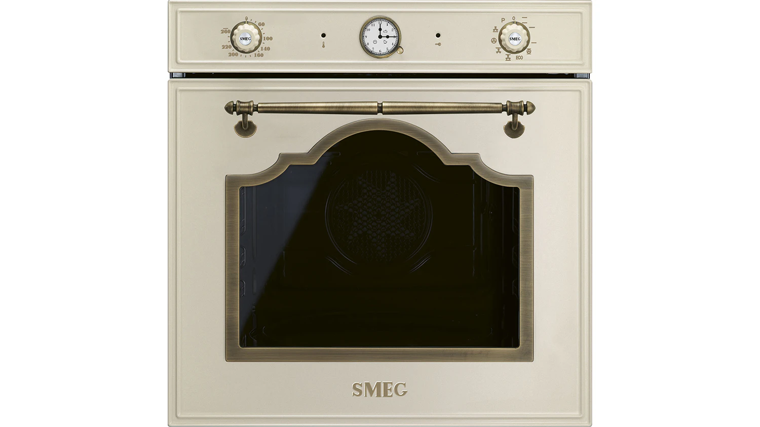 Predn&yacute; pohľad na r&uacute;ru Smeg SFP67C1TPO Cortina retro