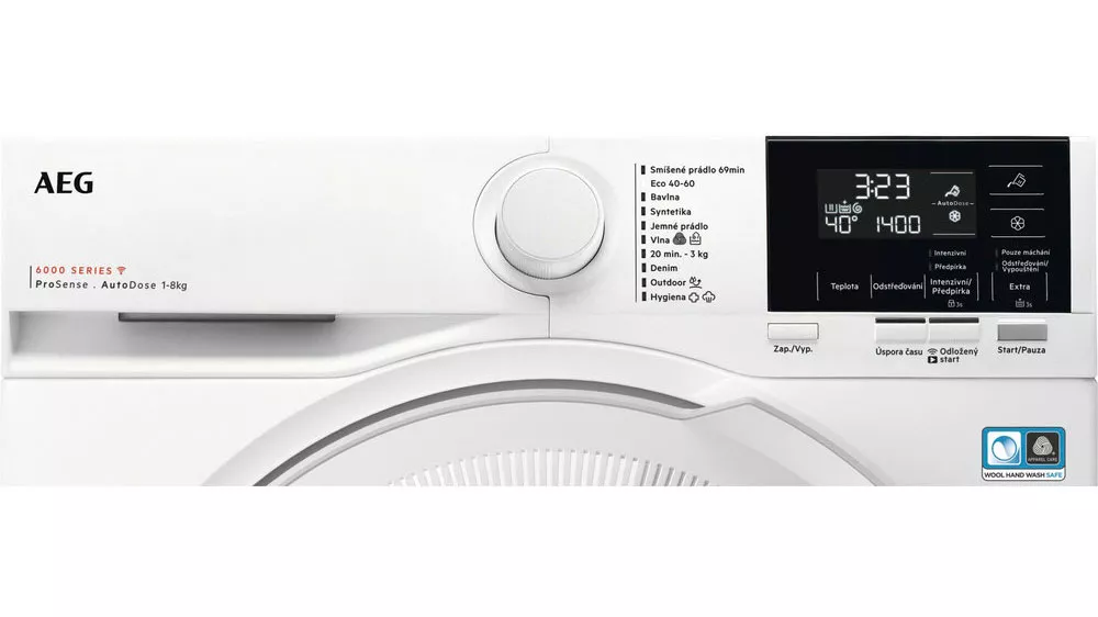 Ovládací panel u pračky AEG LFR61842QC_02