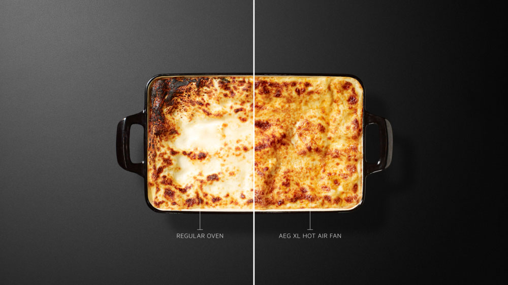 Rychlý ohřev a gril u vestavné trouby AEG BPS351161M_03