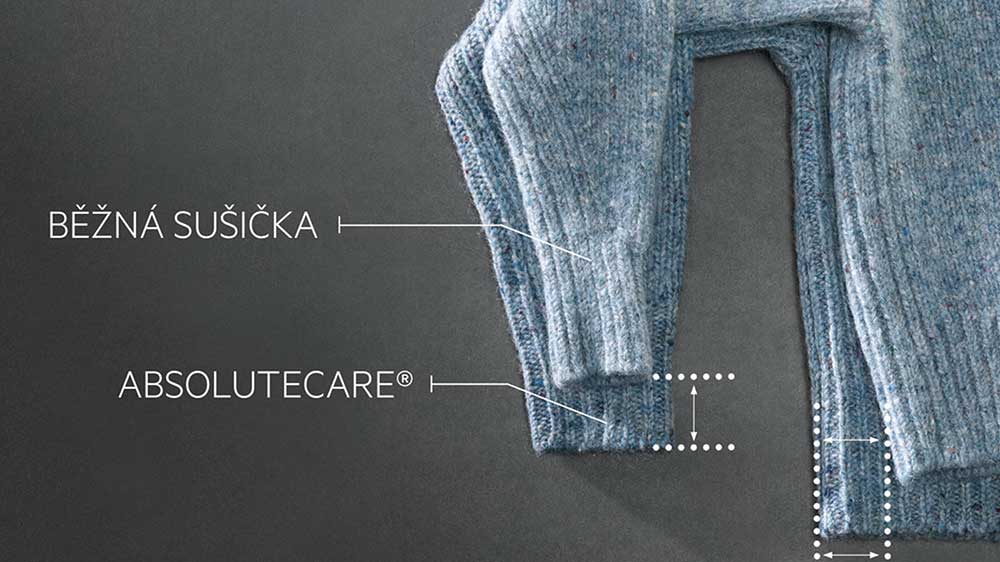 Sušička prádla AEG 8000 ABSOLUTECARE TR8184C technologie AbsoluteCare_02