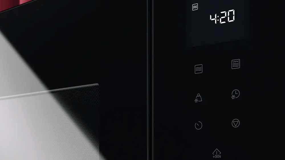 Vestavná mikrovlnná trouba AEG OS5MG20EB s LED displejem_03