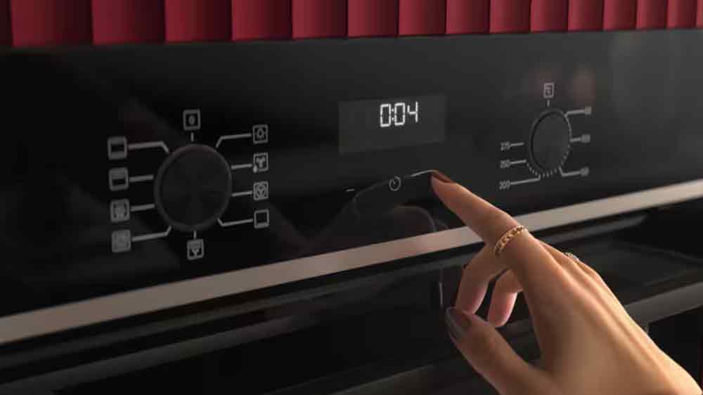 Ovládání vestavná trouby AEG OA5CB31SM_03