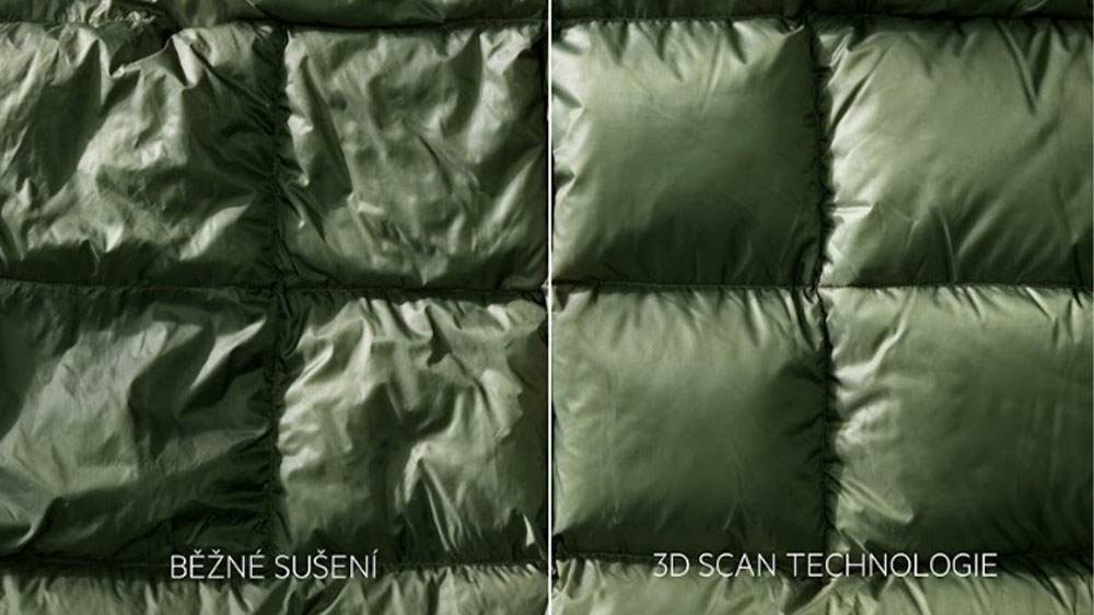 Ukázka na péřové bundě sušení se 3Dscanem_02