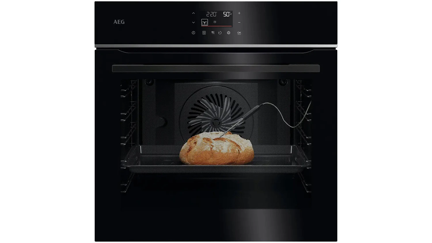 Vestavná trouba AEG série 5000 SurroundCook SteamBake TA5PB53APB