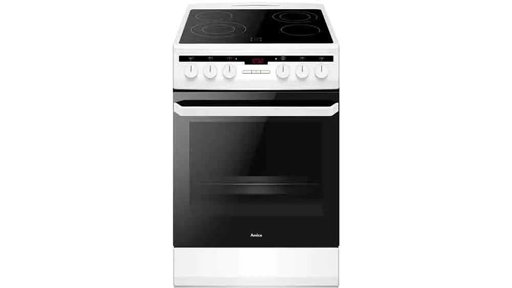 Sklokeramický sporák Amica SHC 5874 W _01