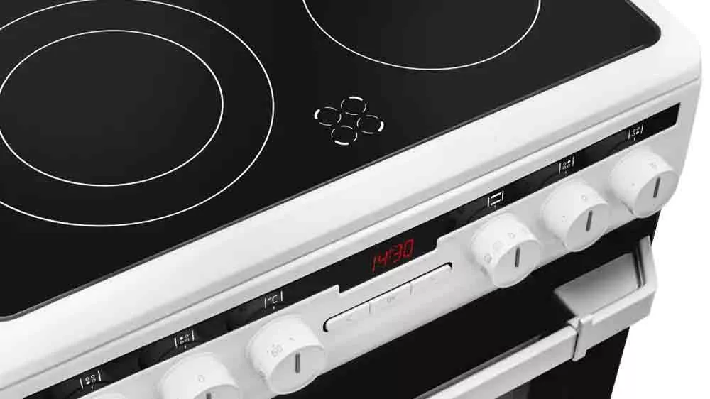 Sklokeramický sporák Amica SHC 5874 W – detail_02