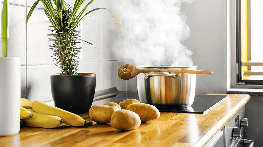 Z hrnce na sporáku stoupá pára_03