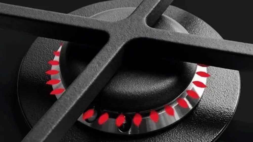 Detail na hořák varné desky Amica DP 6413BG _03