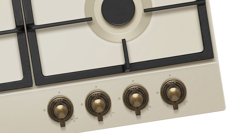 Knoflíky na Varné plynové desce Amica DRP 6412 DW_02