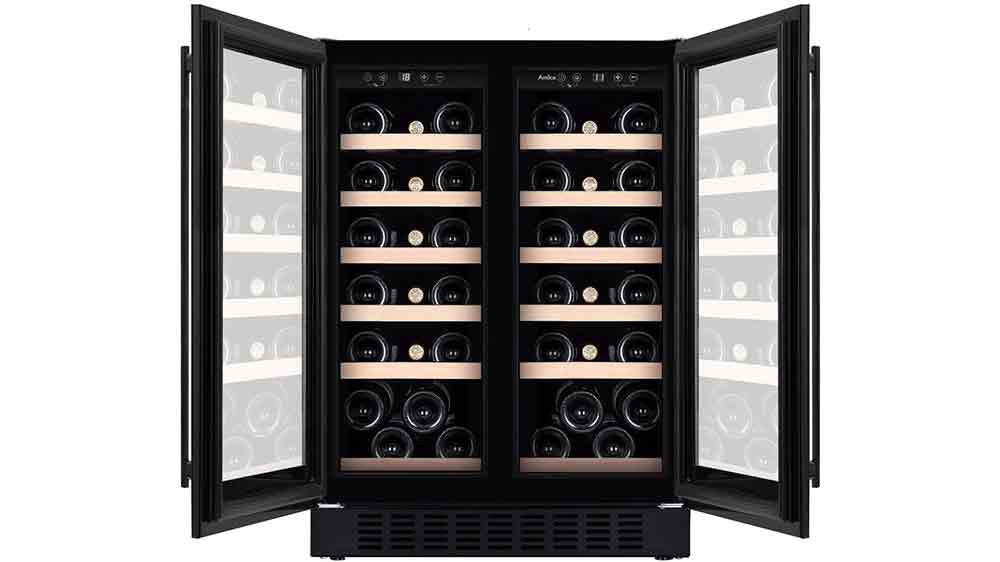 Plná otevřená vinotéka Amica WFG 3860 DB černá_02