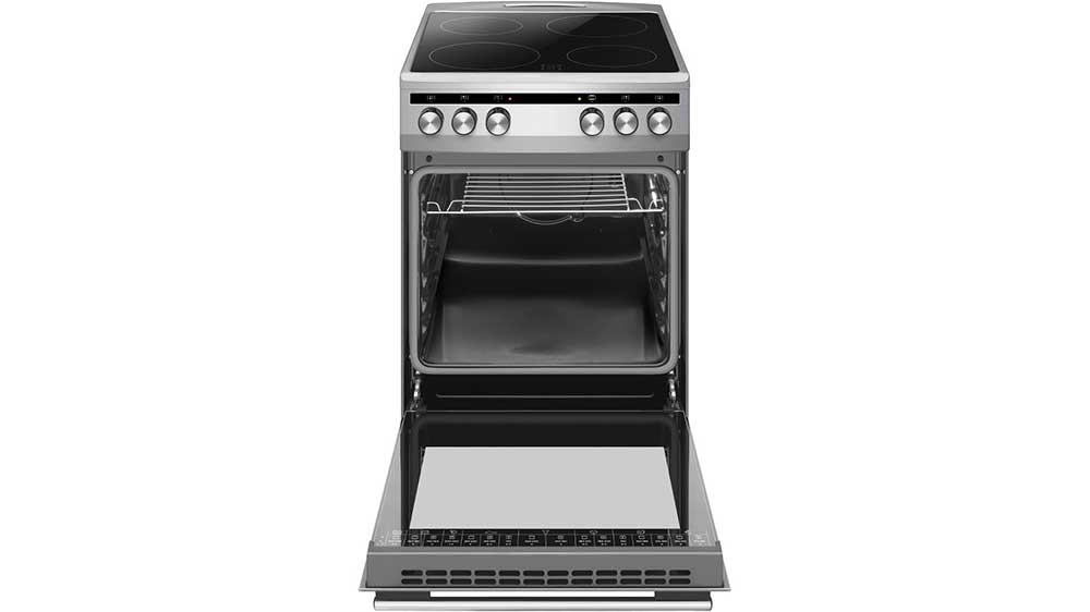 Sklokeramický sporák Amica SS 15 EBS s otevřenou troubu_02