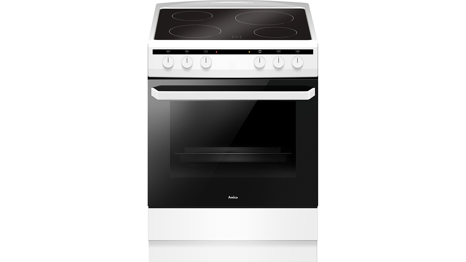 Sklokeramický sporák Amica SS 6110 RW