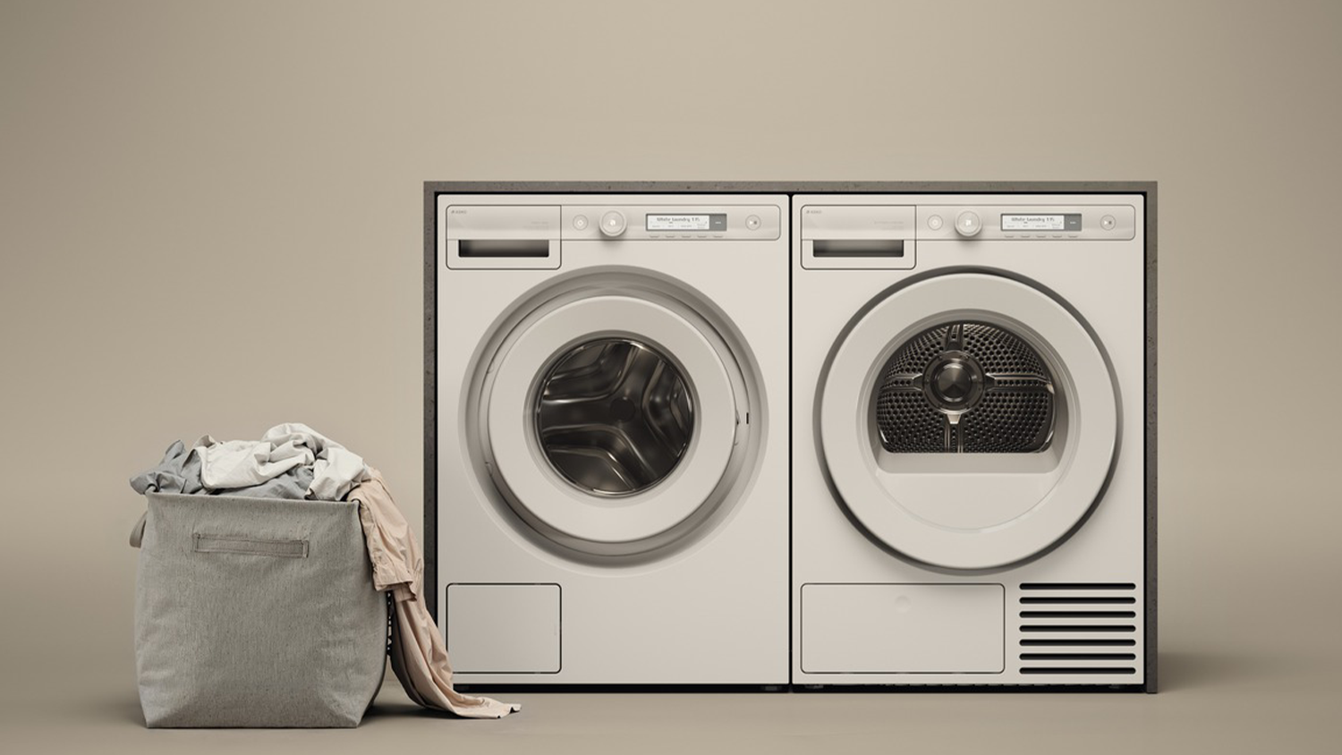 Su&scaron;ička bielizne ASKO T108HCW spolu s pr&aacute;čkou ASKO