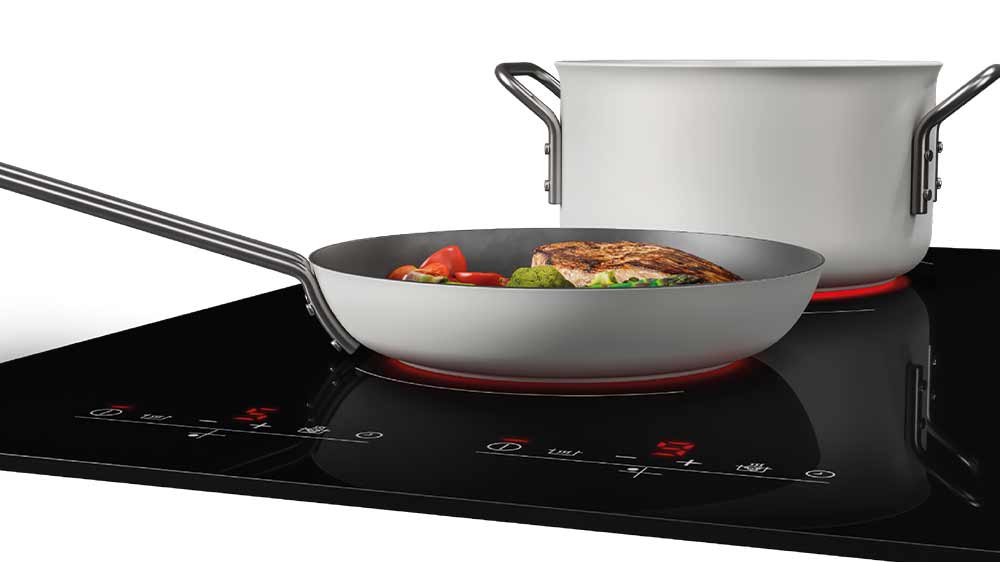 Vaření na indukční desce Beco_02