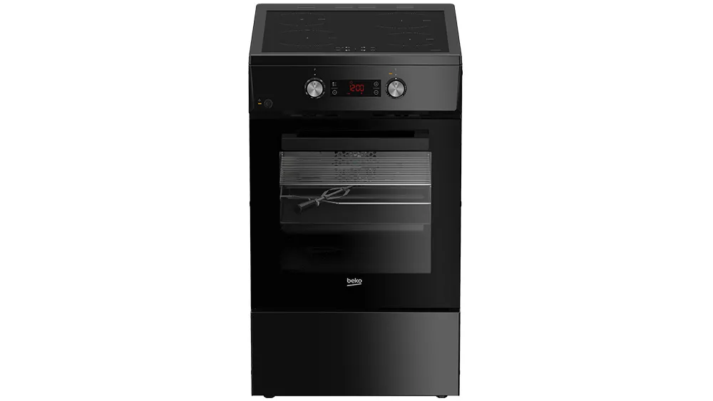 Elektrický sporák s indukční deskou Beko FSM59305BDT_01