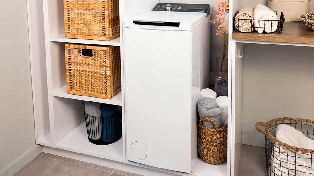 Pračka s vrchním plněním Beko BTL1WFP10622 má kompaktní rozměry_02