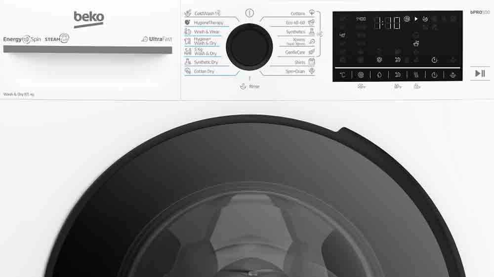 Ovládací panel práčky Beko BM5DFT48447W_05