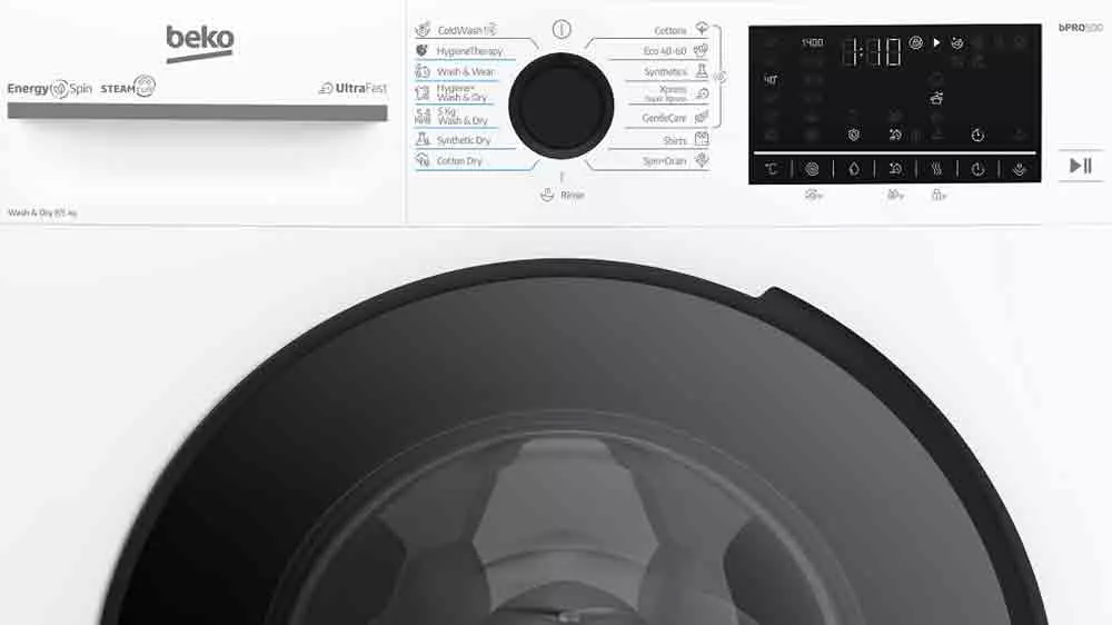 Ovl&aacute;dac&iacute; panel pračky se su&scaron;ičkou Beko BM5DFT48447W_05